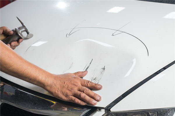 Ford body dent png