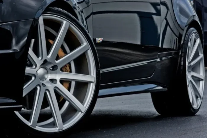 Cadillac wheel bend and crack inspection