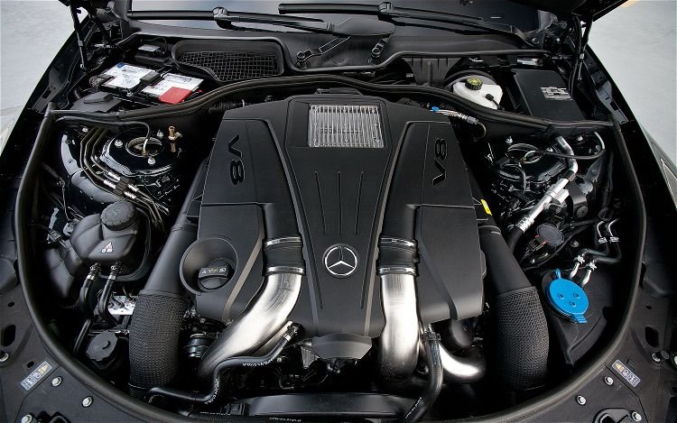 Mercedes service parts prepared for compatibility and condition checks