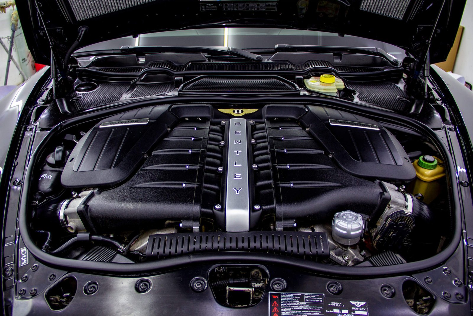 Bentley engine repair work in Dubai