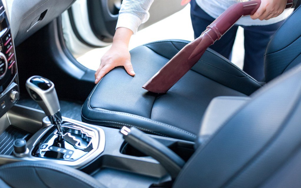Bentley leather seats and cabin trim prepared for upholstery repair in Dubai