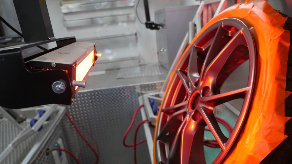Cadillac wheel refinishing and fitment