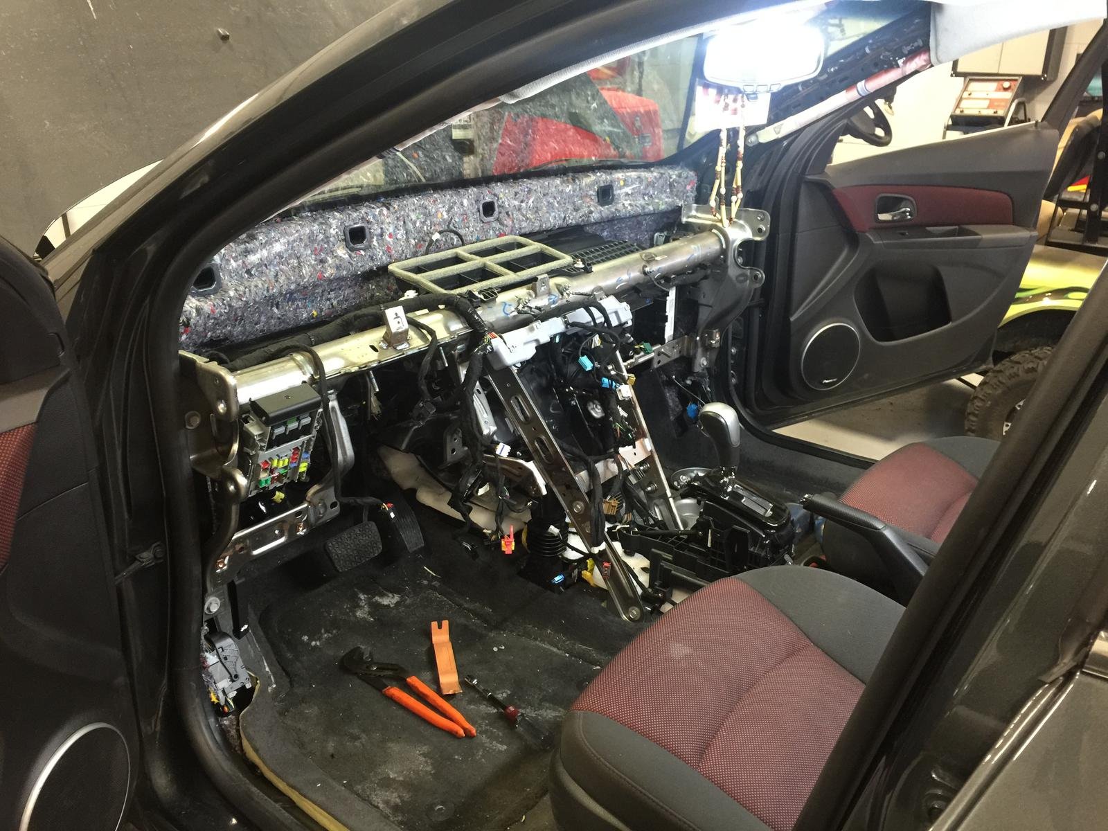 Chevrolet interior upholstery repair in Dubai