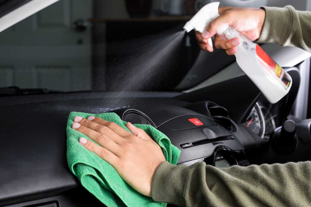 Ferrari leather upholstery repair in Dubai