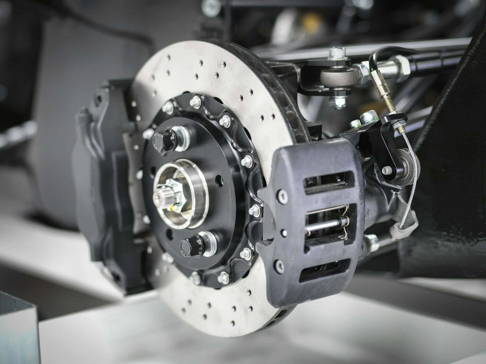 Ferrari brake inspection and repair in Dubai