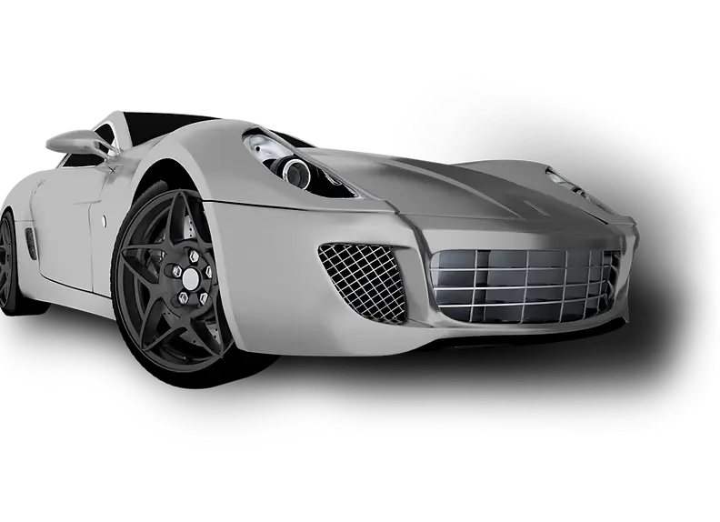 Ferrari dent repair and paint assessment in Dubai