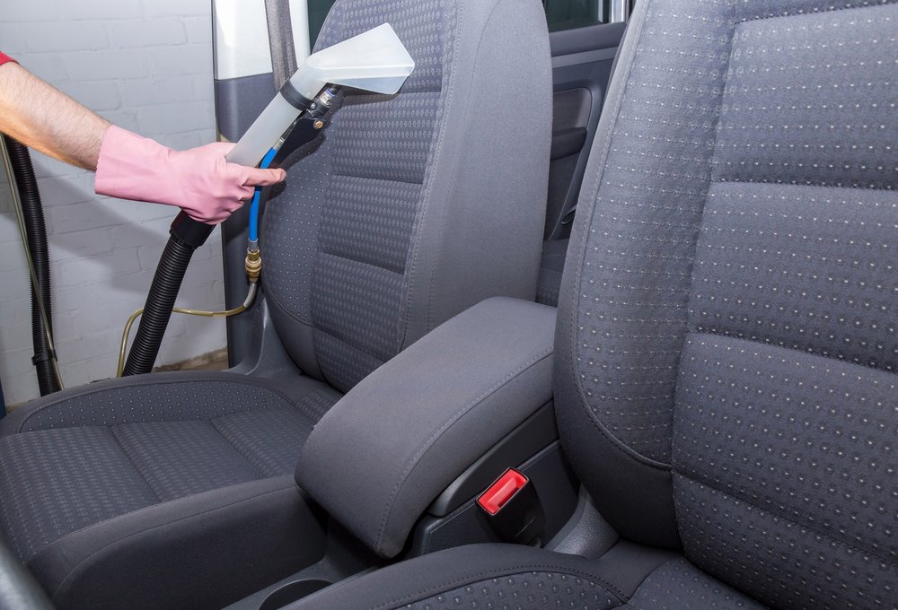 Jaguar cabin upholstery inspection