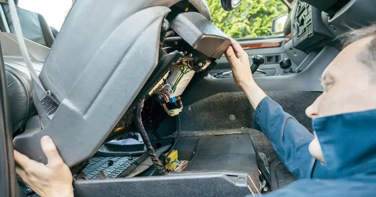 Land Rover upholstery service in Dubai
