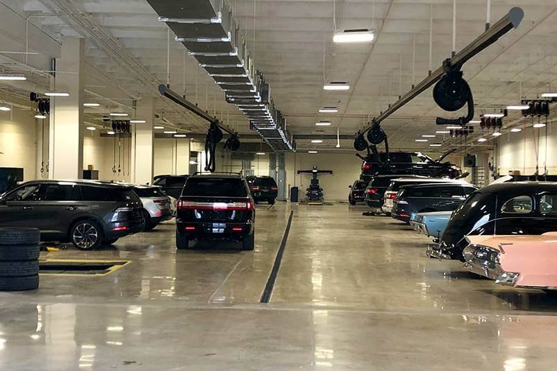 Lincoln mechanical inspection at an independent workshop