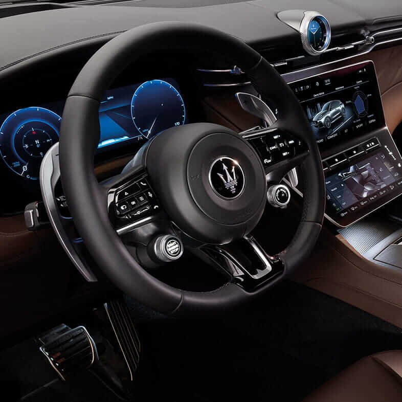 Maserati steering repair inspection in Dubai