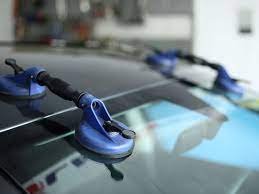 McLaren windscreen glass and sealing inspection in Dubai