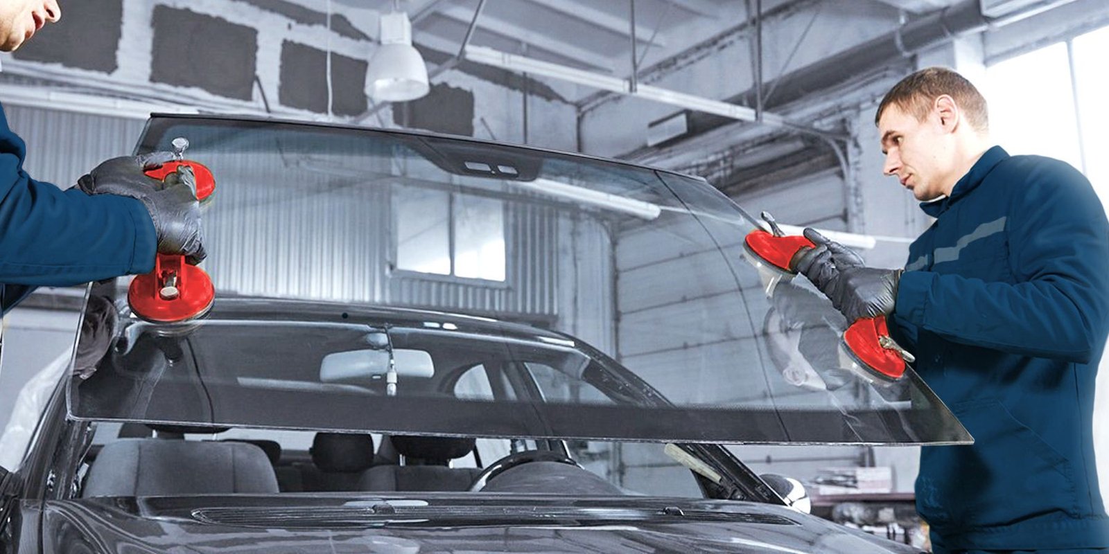 Rolls-Royce windscreen glass and trim inspection