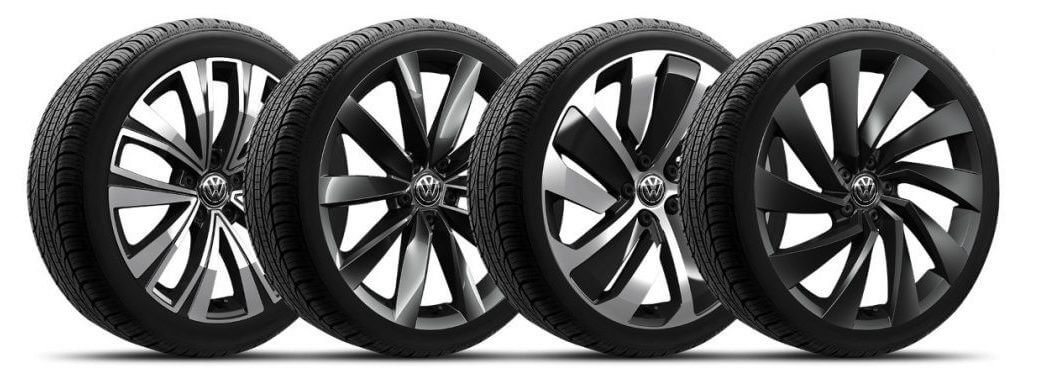 Volkswagen alloy wheel repair in Dubai workshop inspection