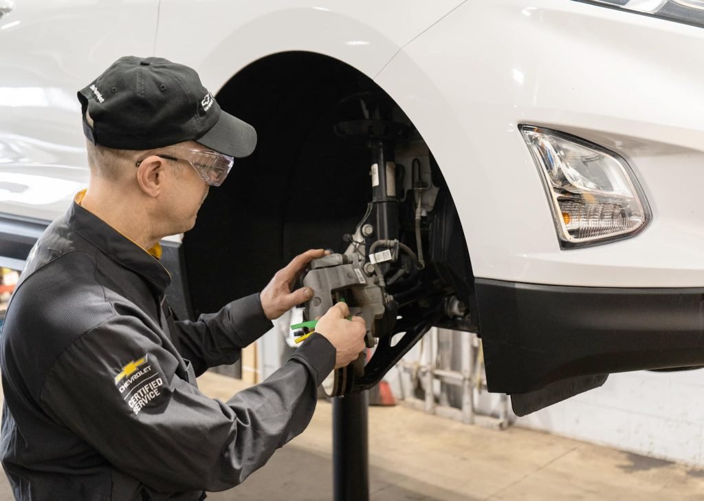 Chevrolet brake repair and replacement in Dubai