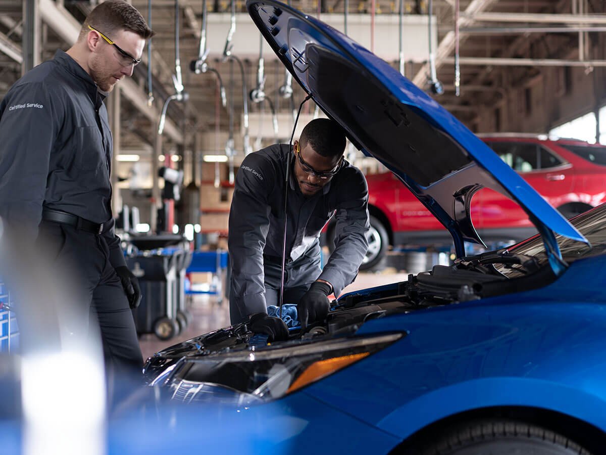 Chevrolet engine inspection and repair in Dubai