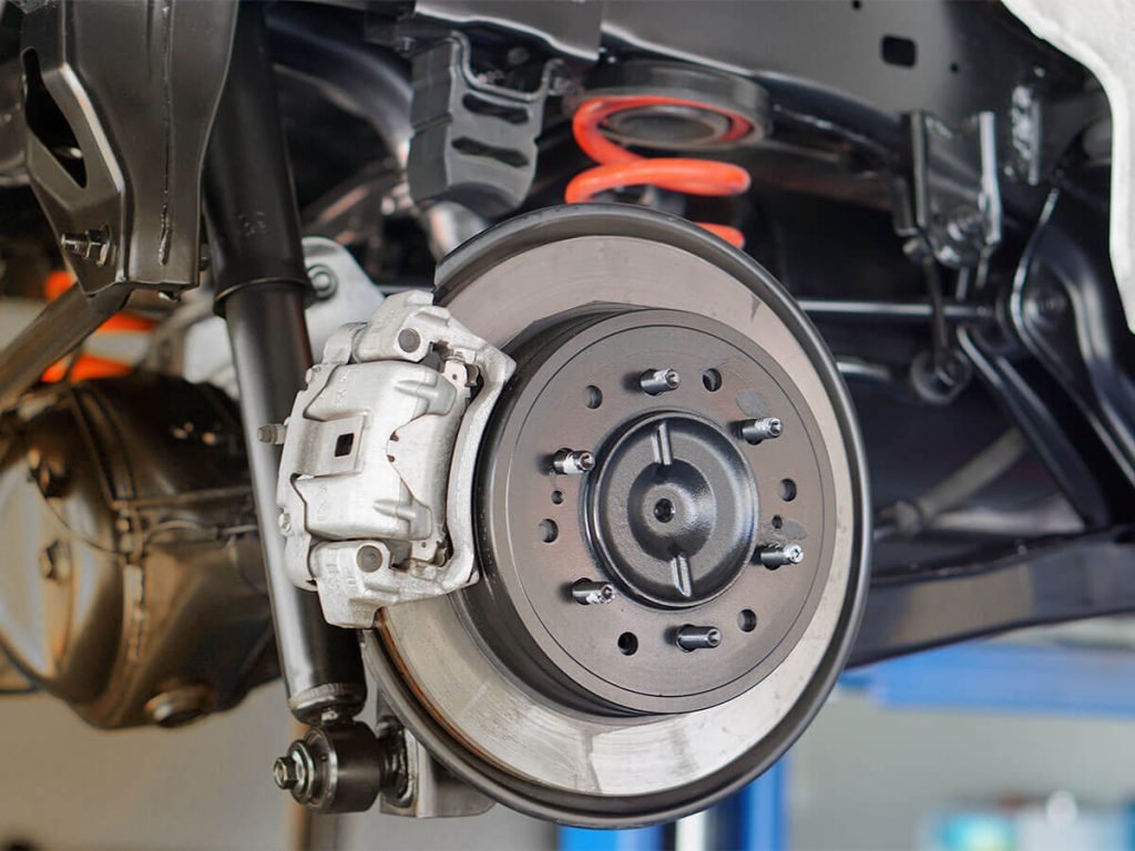 Dodge brake pads discs and caliper service