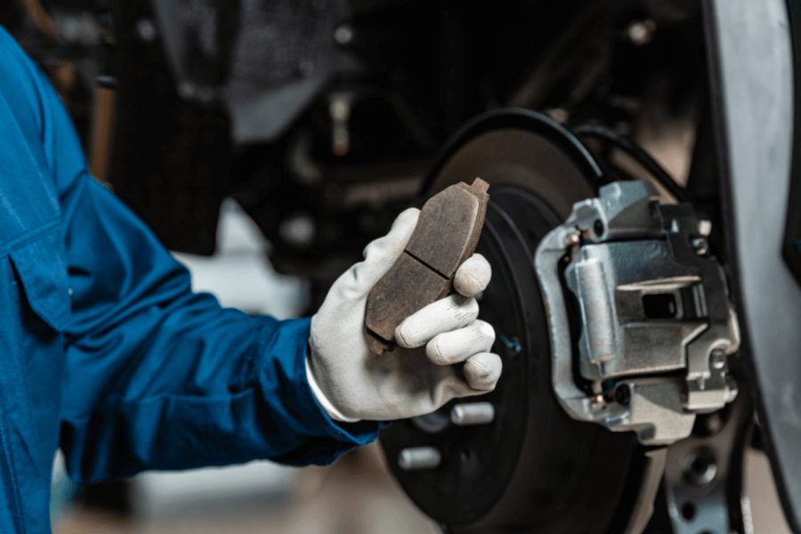 Ford brake pad disc and hydraulic inspection