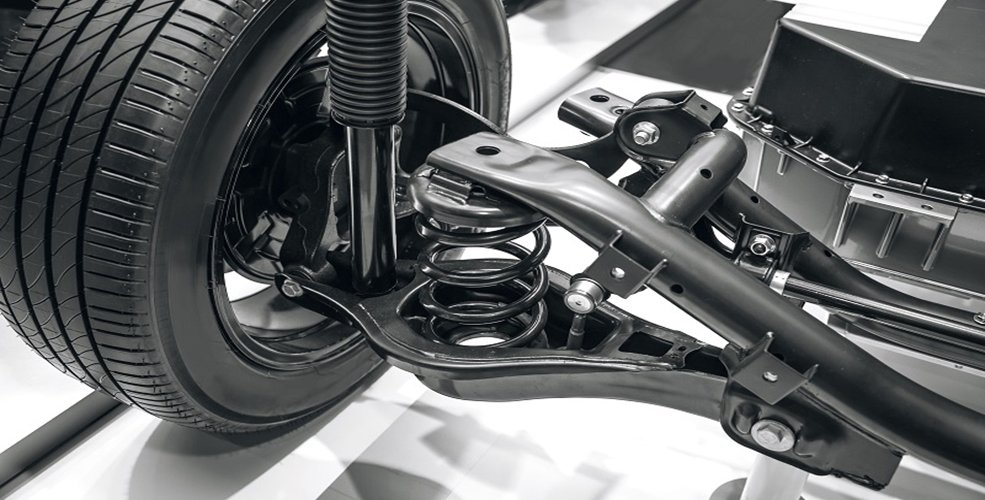 Ford suspension joints and shock absorber inspection