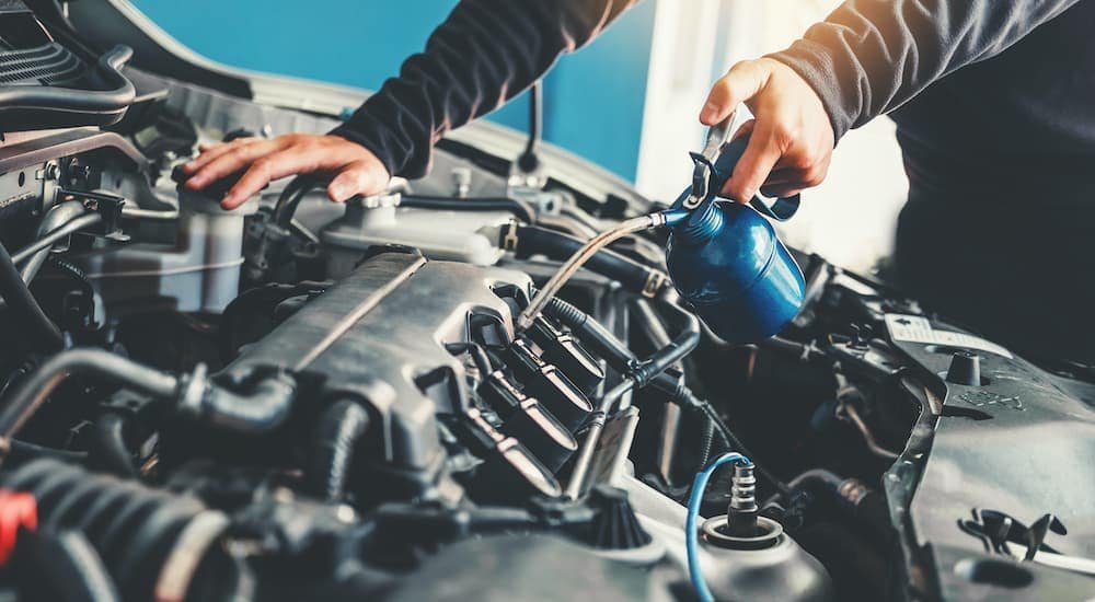 Jeep engine repair and final checks in Dubai