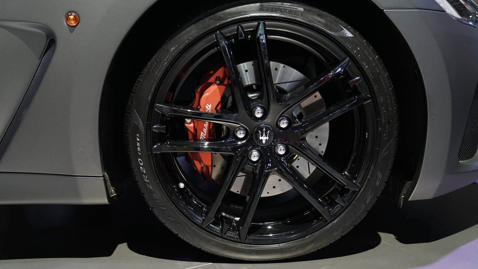 Maserati brake repair inspection in Dubai