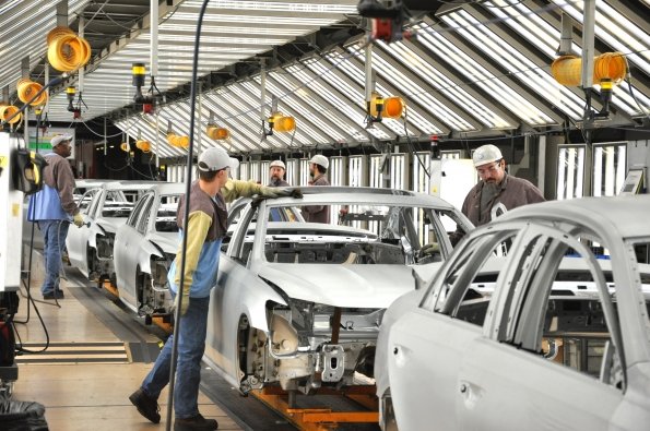 Volkswagen body panel prepared for paint refinishing