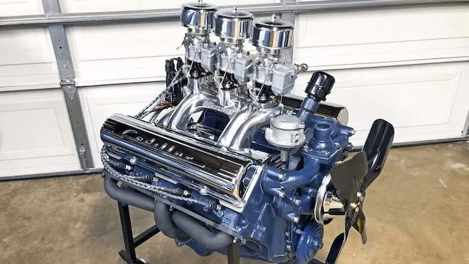 Cadillac engine repair and testing in Al Quoz