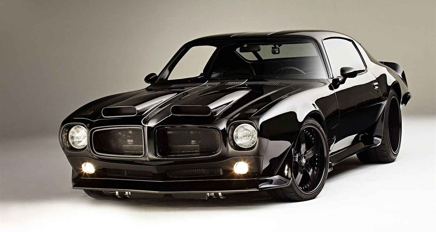 Black Pontiac coupe