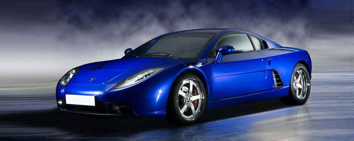 Blue Oullim Spirra sports car