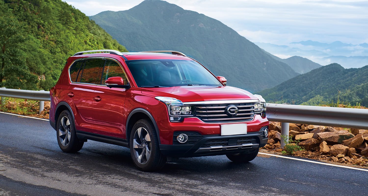 Red GAC vehicle