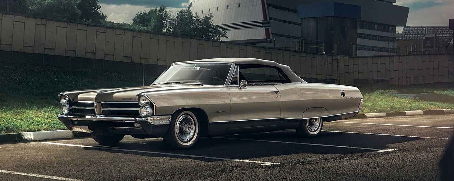 Silver Pontiac car