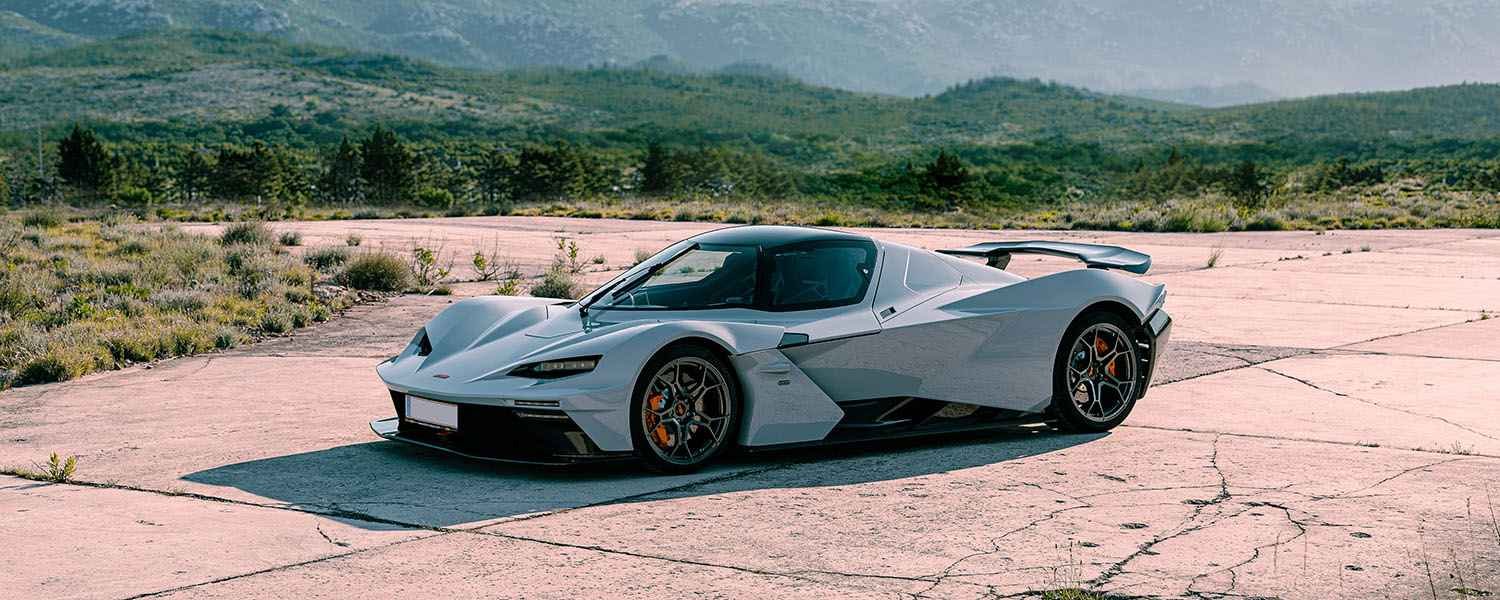 KTM X-BOW road vehicle for repair planning in Dubai