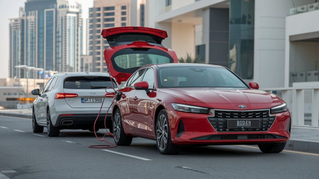 Emergency car jump-start UAE