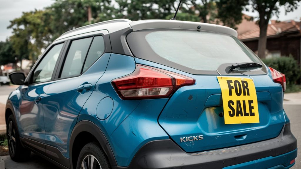 A second-hand Nissan Kicks