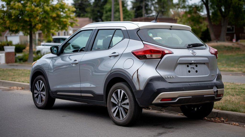 Used Nissan Kicks parked outdoors 