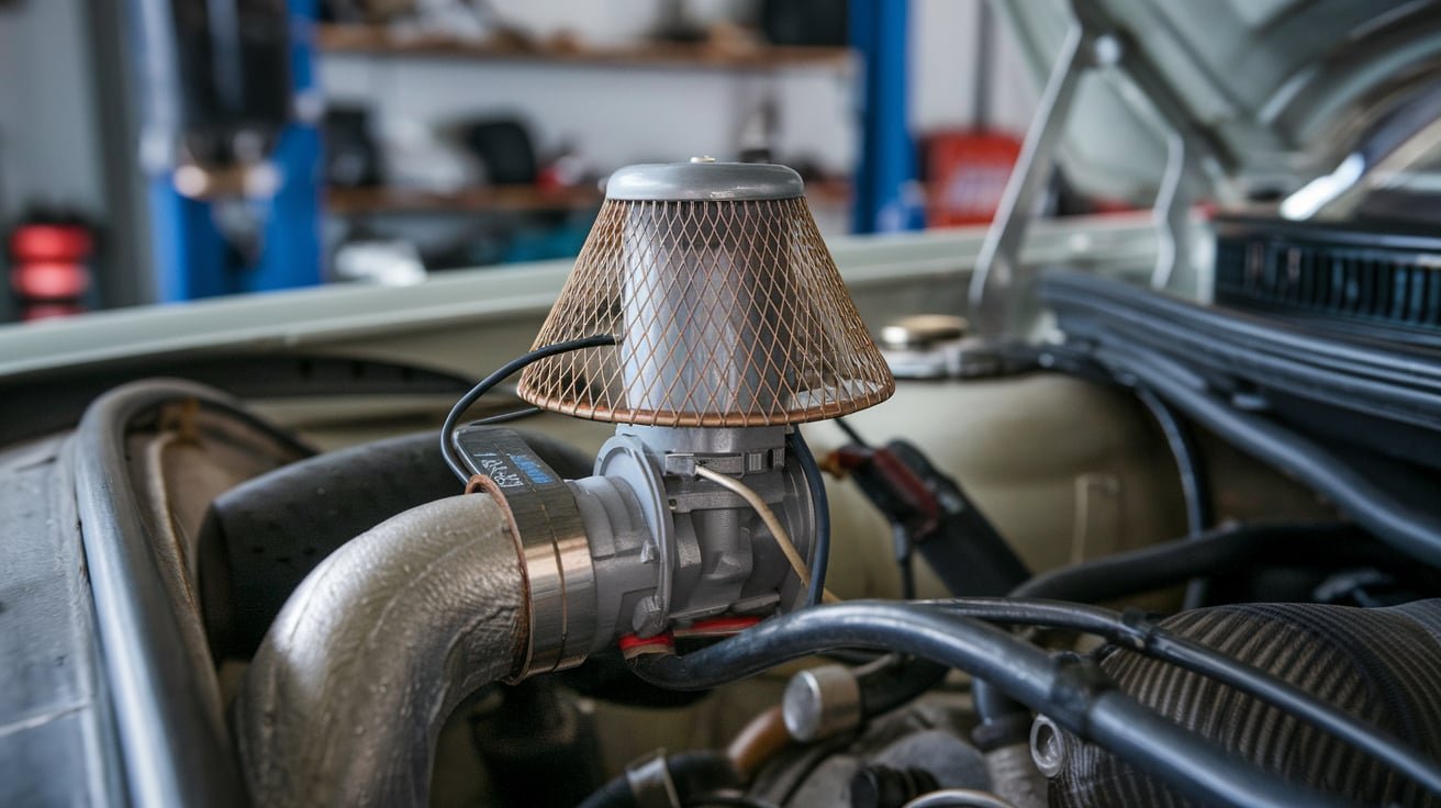 Mass air flow sensor used for engine airflow measurement