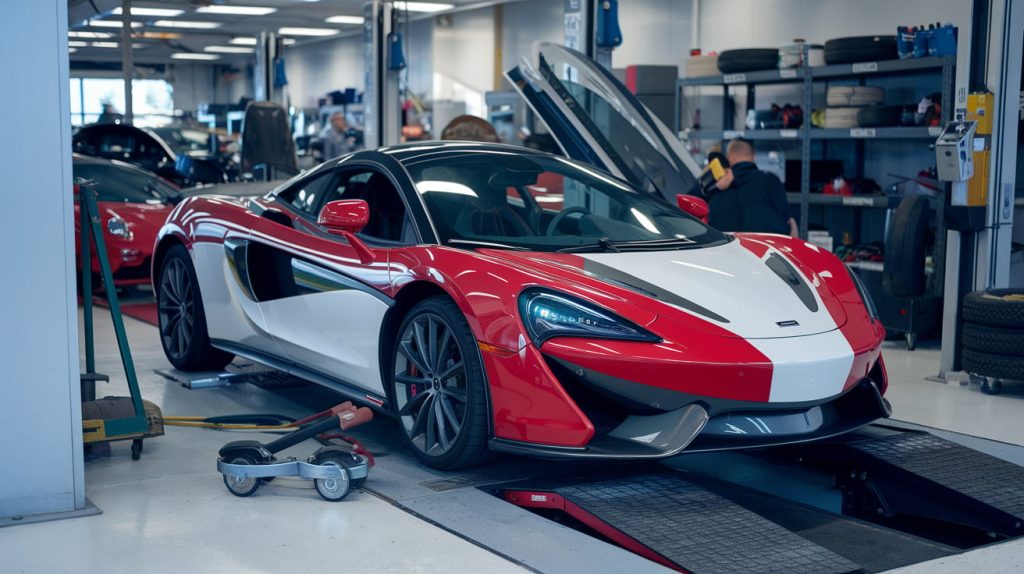 McLaren Service in Dubai