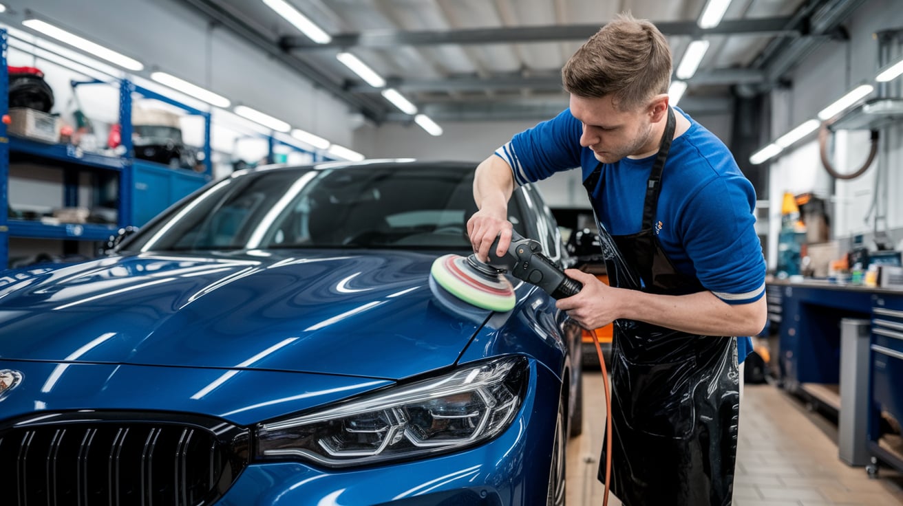 professional car polishing