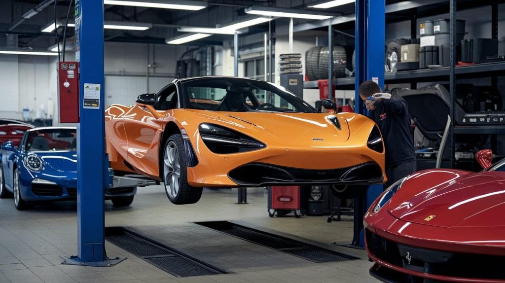 McLaren Service in Dubai