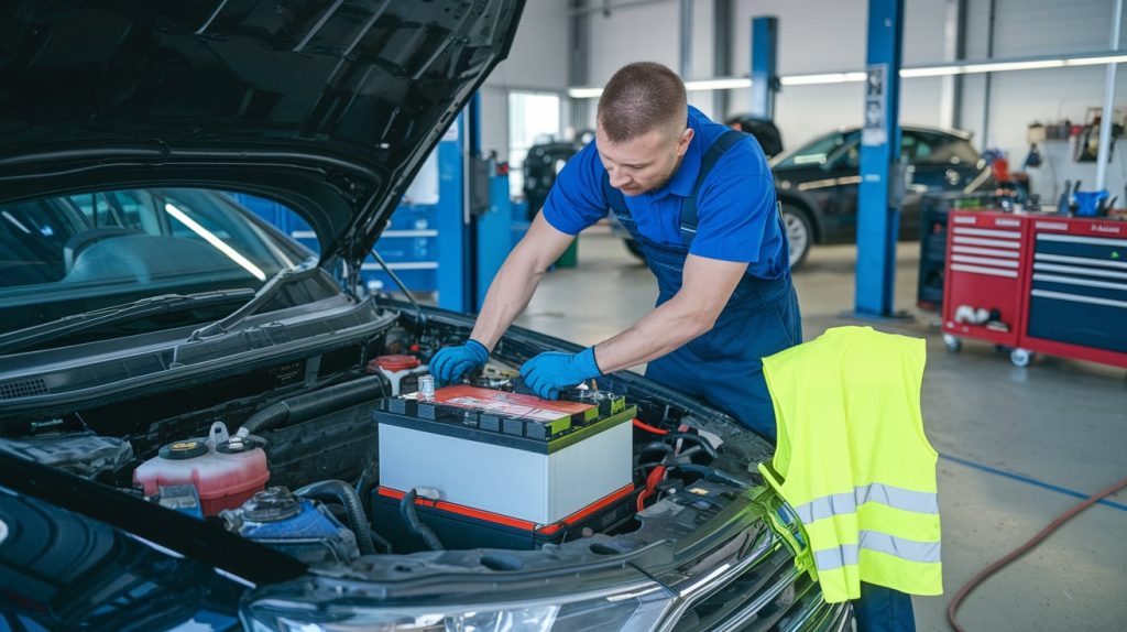 Premium Car Battery Services in Dubai