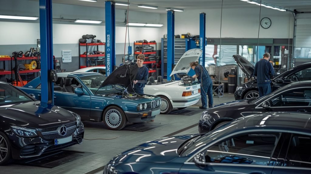 German Car Service in Dubai