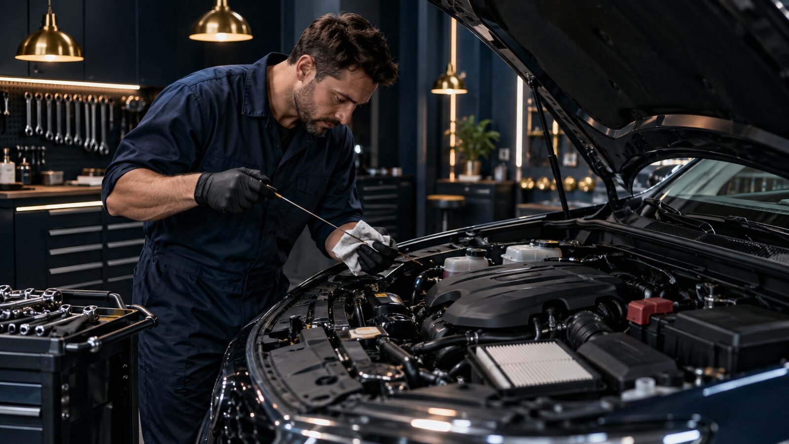 Workshop inspection before buying an economical used car