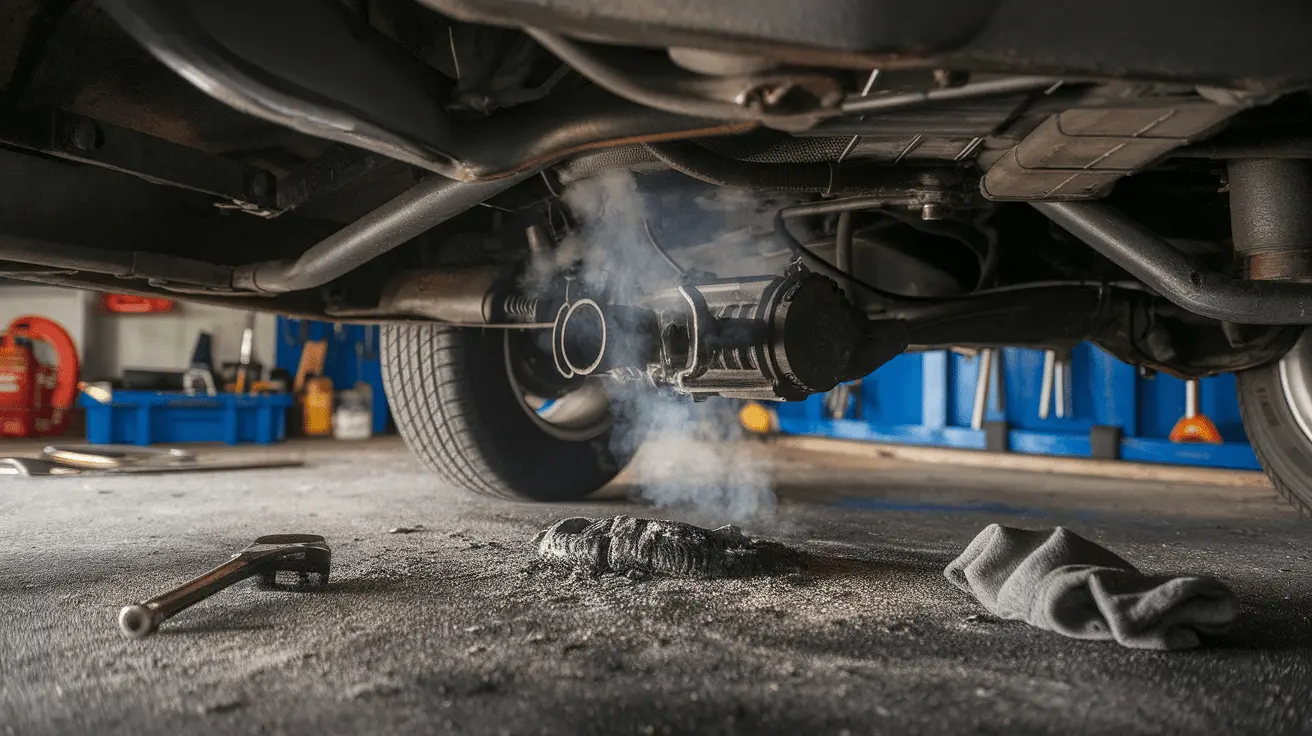 Gearbox repair inspection for a vehicle in the UAE